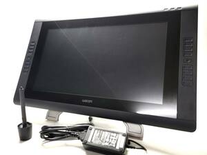 【中古・通電確認済01】ワコム 液晶ペンタブレット 21.5インチ Cintiq22HD DTK-2200/K タッチ付き