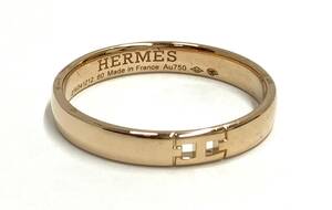【新品仕上げ済み】HERMES エルメス K18 750 エヴァーヘラクレス リング 指輪 21V341212