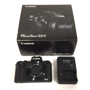 Canon PowerShot G5X 8.8-36.8mm 1:1.8-2.8 コンパクトデジタルカメラ 光学機器 QG054-143