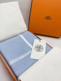 【新品未使用】エルメス HERMES ポケットチーフ ハンカチーフ《Hパッサン》