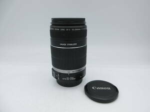 中古 Canon キャノン CANON ZOOM LENS EF-S 55-250mm 1:4-5.6 IS ※動作未確認 ／E