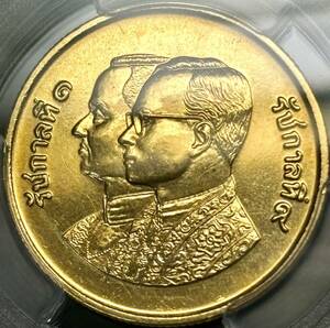 【タイ金貨】(PCGS-MS62 15.0g(カタログ値)/90%金 1982年銘)