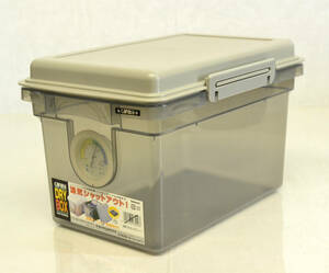 ナカバヤシ DRY BOX キャパティ CAPATY DB-8L-N(グレー) 8Lのドライボックス カメラ レンズ収納 中古品