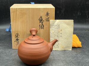 r6041607 常滑名工 絵夢　急須 煎茶器 常滑焼 煎茶道具 茶道具 