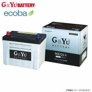 ダイハツ デルタ SR40G G&Yu ecoba バッテリー 1個 44B19R