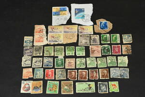 古い 日本切手 消印 使用済み 大日本帝国郵便 琉球郵便 日本郵便 計52枚 エンタイヤ エンタイア 古い切手 コレクション コレクター 趣味