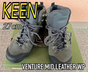 KEEN キーン VENTURE MID ベンチャー LEATHER WP