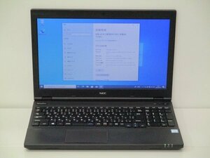 【1円スタート】NEC VKT16X-3 PC-VKT16XZG3 Core i5 8250U 1.6Ghz 8GB 500GB(HDD) DVD-ROM 15.6インチ HD (1366×768) Win10 Pro 64bit