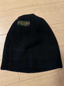timeworn clothing BUTCHER PRODUCTS コットンビーニーキャップ　黒