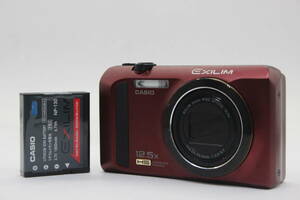 【返品保証】 カシオ Casio Exilim EX-ZR310 レッド 12.5x バッテリー付き コンパクトデジタルカメラ s8851