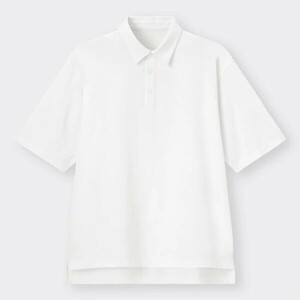 ドライジャージーポロシャツ(半袖)SW+E GU XL ホワイト