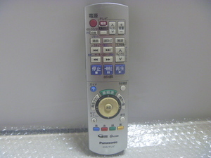 Panasonic パナソニック DVD/テレビリモコン EUR7658YC0 動作保証有り