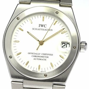 IWC IWC SCHAFFHAUSEN IW352101 インヂュニア デイト 自動巻き ボーイズ 良品 内箱・保証書付き_807437