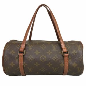 【1円～】ルイヴィトン Louis Vuitton バッグ ハンドバッグ ボーリングバッグ モノグラム パピヨン25 M51365 822 ブラウン 中古