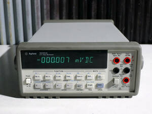 Agilent/34401A～デジタルマルチメーター、現状品①