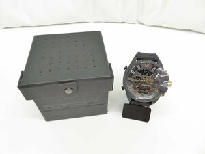 美品 ディーゼル DIESEL DZ4552 クォーツ式 箱付 腕時計 △WA5384