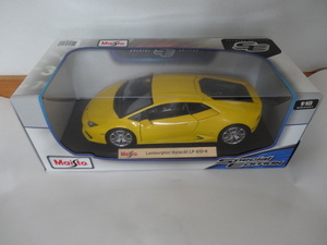 【ゆうパック送料無料/新品/未開封】マイスト1/18★ランボルギーニ/ウラカン/LP610-4/イエロー