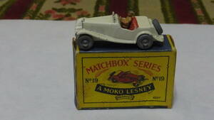 MATCHBOX　19　MG MIDGET　TD １９５８年　マッチボックス　19　エムジー三ジェットTD