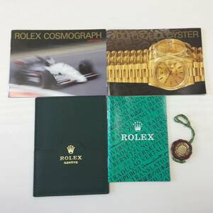 Rolex ロレックス Daytona デイトナ 冊子 英語 タグ カードケース 付属品 セット まとめ #018