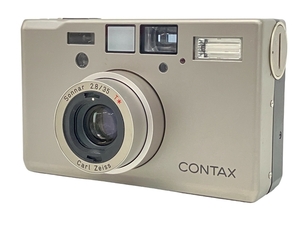 【動作保証】KYOCERA CONTAX T3D Carl Zeiss Sonnar 35mm F:2.8 T＊ フィルムカメラ 写真 撮影 コンタックス 京セラ 訳あり Z8792488