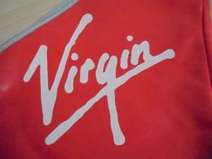 非売品 ポーチ バッグ Virgin ヴァージン アトランティック Virgin Atlantic Airways 飛行機 搭乗記念