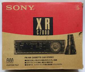 SONY XR-C7000 Dolby-C対応 カセットデッキ 96年 展示未使用