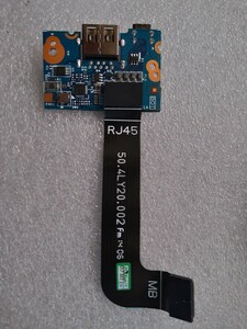 ★Lenovo ThinkPad X1 Carbon 20A7-CTO1WW用　USBの基盤　稼働品！