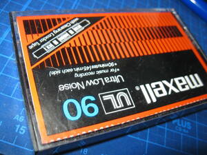 使用済み　中古　 カセットテープ　日立Maxell　IL90　Type1　ノーマル　90分 1本 爪あり　No.7