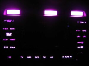 CROWN MAJESTA クラウン マジェスタ 17 エアコン照明用 LED 1台分セット！ ピンク