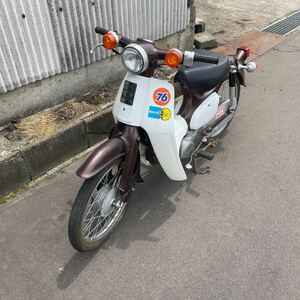 ホンダ　C50 カブ　エンジン始動