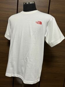 THE NORTH FACE(ザ・ノースフェイス） S/S Bandana Square Logo Tee（バンダナスクエアロゴティー）NT32108 ホワイト M GOLDWIN正規品