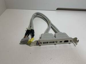 【未確認】USB/IEEE1394 増設 ブラケット