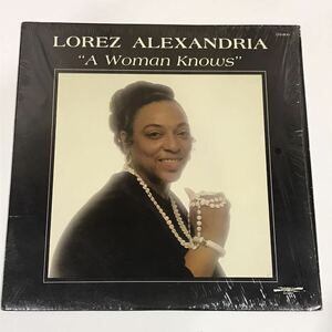 シュリンク付き美品 US盤 LOREZ ALEXANDRIA / A WOMAN KNOWS on DISCOVERY RECORDS 好内容ジャズボーカル JACK WILSON, CHARLES OWENS