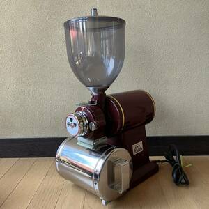 程度美品　カリタ　kalita ハイカットミル　コーヒーミル　検索　ナイスカットミル フジローヤル　R-440 グラインダー レッド　ヨコ型