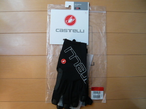 ★ Castelli カステリ Unlimited アンリミテッド 指付きグローブ BLACK ブラック size.L