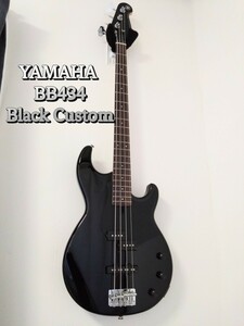 YAMAHA BB434 BLACK CUSTOM　ヤマハ エレキベース ブラックカスタム 漆黒 真黒 オールブラック フルブラック