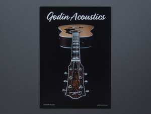 【カタログのみ】Godin Acoustics 2020 検 ゴダン アコースティックギター Metropolis LTD Fairmount Rialto