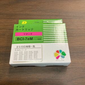 ★Canon キャノン★PIXUS 互換 BCI-7eM 7eM BCI-7M マゼンタ iP4100 4500 6100 6700 9910 MP810 MX850 新品 未開封 未使用