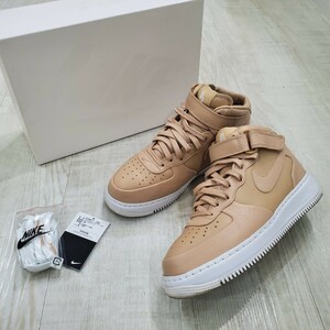 NIKE LAB AIR FORCE 1 MID ナイキ ラボ エアフォース 1 ミッド VACHETTA TAN スニーカー シューズ ベージュ 系 サイズ 27.0cm