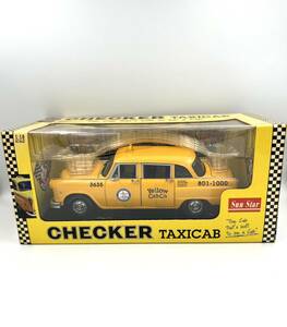 【1円〜/未使用】Sun Star CHECKER TAXICAB 1/18 ロサンゼルス サンスター チェッカー タクシーキャブ 