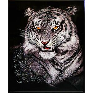 クリスタルアート シベリア310 51x61cm タイガー おしゃれ キラキラ かっこいい ゴージャス アスクイン ASK IN