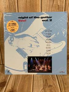 激レア！レーザーディスク night of guitar live vol.2 ★ 極美品 保護スリーブ付き A0123