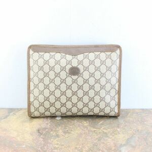 OLD GUCCI GG PATTERNED CLUTCH BAG MADE IN ITALY/オールドグッチGG柄クラッチバッグ