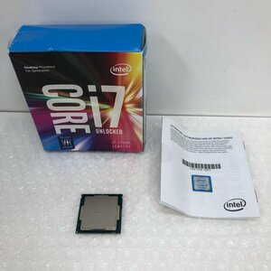 【ジャンク品】Intel インテル CPU Core i7-7700K SR33A 4.20GHz 240425SK010271