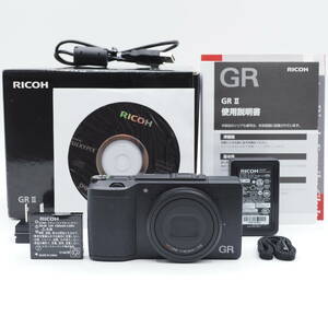 ★ショット数1,777回・元箱付き新品級★ RICOH リコー デジタルカメラ GR II #2203