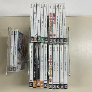 【1円～】Wii ソフト 22本 まとめ マリオカートWii 太鼓の達人Wii いただきストリートWii 桃太郎電鉄2010 マリオパーティ8 他 FP967C