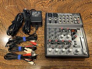 BEHRINGER XENYX 1002FX ベリンガー AUDIO ANALOG MIXER オーディオアナログミキサー 10ch