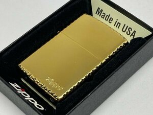 送料無料 ZIPPO[ジッポー] ENGRAVE クロスリューター 金メッキサテーナ 2GS-ZRT