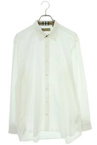 バーバリー Burberry 8008703 サイズ:XL ロゴ刺繍長袖シャツ 中古 OM10