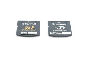 PP020 フォーマット済 XDカード 2点まとめ M 256MB 16MB フジフィルム Fujifilm XD Picture Card メモリーカード クリックポスト